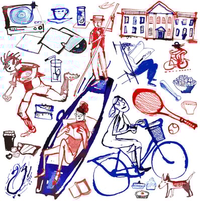 Jill Calder Illustration - General Illustration - Cambridge University Magazine