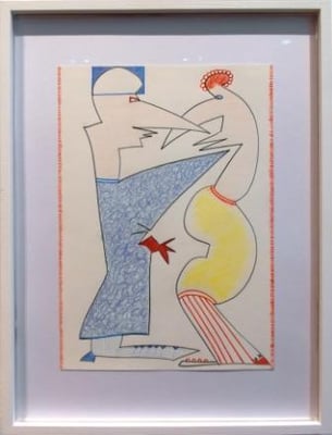 ANITA MÜNZ, aus der Serie "Befreiungsbilder", Zeichnung, 2019