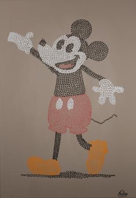 Christina Pop Art, Acryl / gespannte Baumwoll-Leinwand