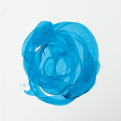 OT-pap11, 2024, Acryltinte auf Papier, 30x30 cm