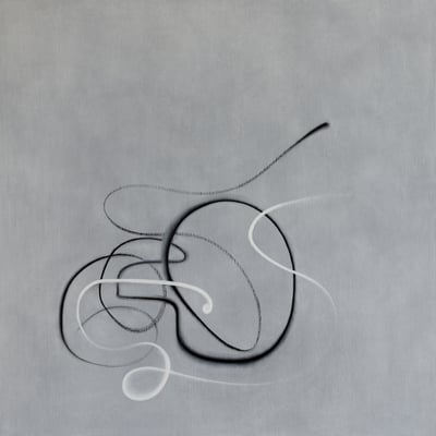 OT-359, 2025, Öl auf Canvas, 80 x 80 cm