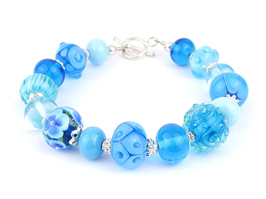 Unikat Armband türkis