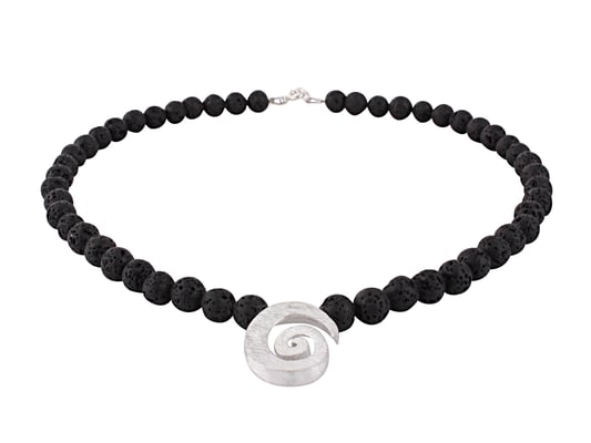 Lavakette mit Spiralmotiv