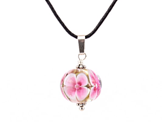 Anhängerchen Blütenzauber Rosa