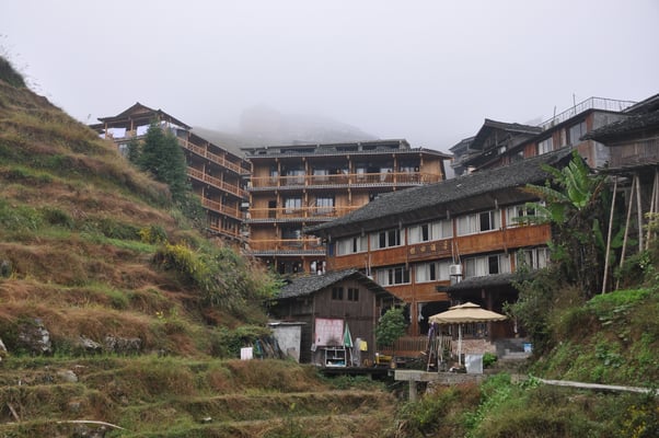China, Longsheng, Wanderung durch die Reisterassen, Wanderung zum Zhang Dorf