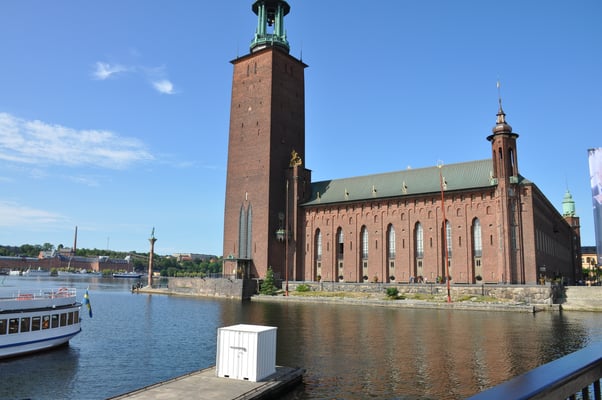 Schweden, Stockholm, Rathaus, (Verleihungsort der Nobelpreise)