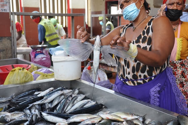 Kap Verden, Insel Sao Vicente, Stadt Mindelo