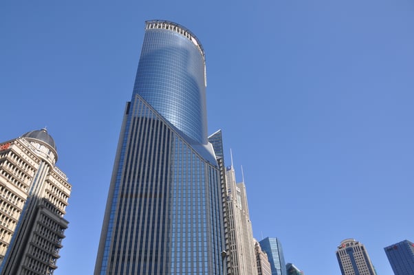 China, Shanghai, Wolkenkratzer