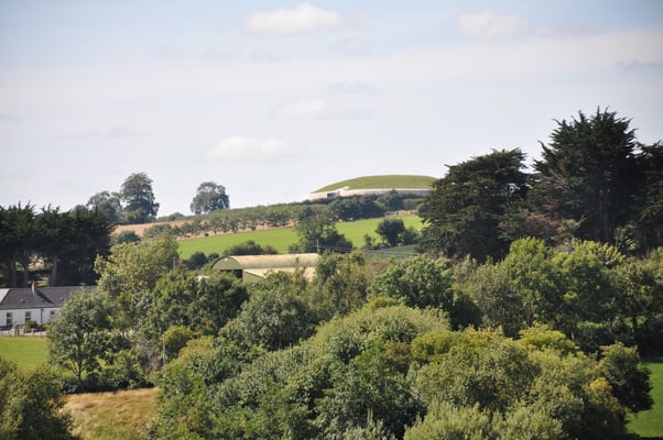 Irland, Newgrange, Kathastrophe wir kamen NICHT rein !!!