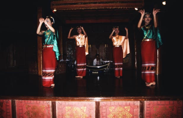 Thailand, Chiang Mai, traditionelle Thai Tänze