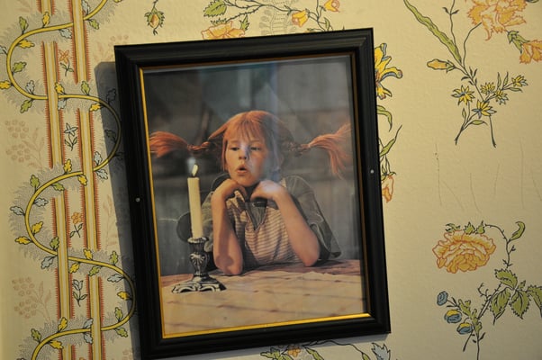 Schweden, Gotland, Villa Kunterbunt von Pipi Langstrumpf, Original aus der Filmen