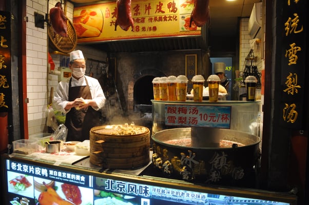 China, Peking, Rikscha Fehrt durch die Hutongs (Historische Altstadt von Peking)