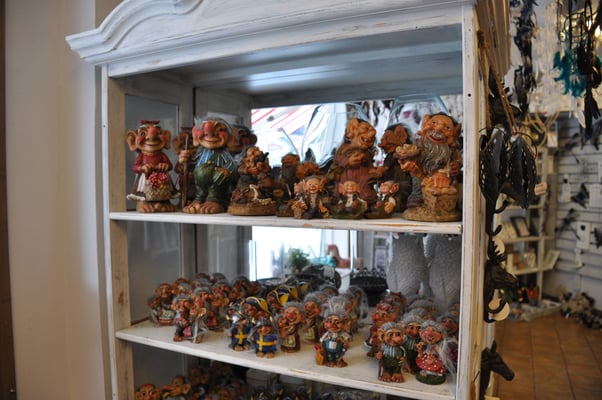 Schweden, Gränna, Erfindung der Zuckerstange durch Amalia Eriksson