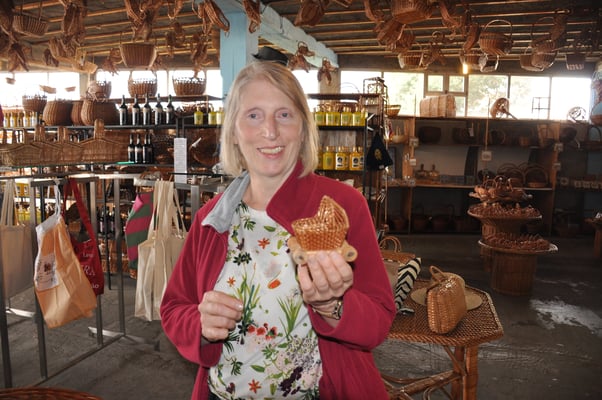 Madeira, Camacha, Korbflechterei