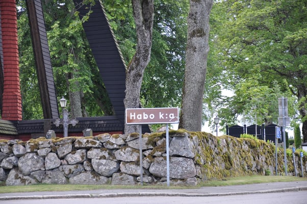Schweden, Holzkirche von Habo