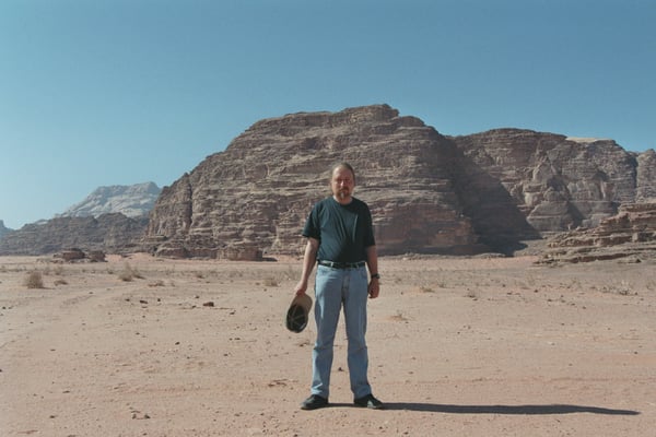 Jordanien, Wüste Ram, Grenze nach Saudi-Arabien