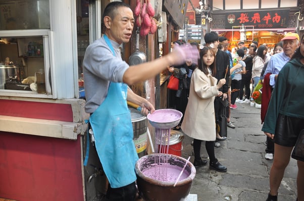 China, Chongqing, Altstadt
