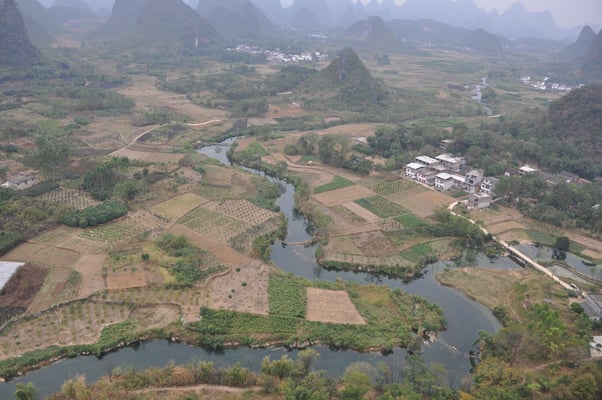 China, Longsheng, Wanderung durch die Reisterassen, Wanderung zum Zhang Dorf