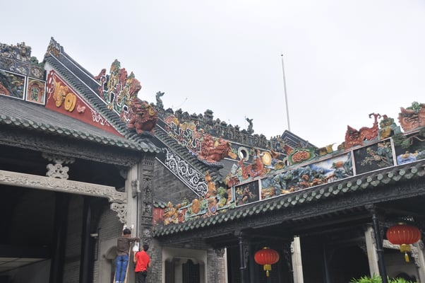 China, Kanton, Tempel des Chen Clans