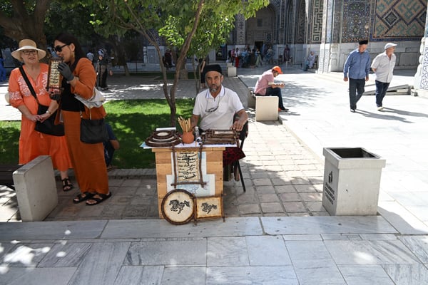 Usbekistan, Sarmakand, Ragistan (Sandplatz)