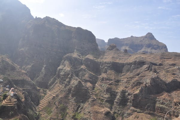 Kap Verden, Insel Santo Antao, Bergdorf Fontainhas