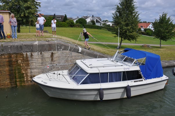 Schweden, Gästehafen Berg, Schleusentreppe, Göta Kanal