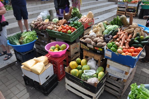 Kap Verden, Insel Santiago, Assomada, Markt