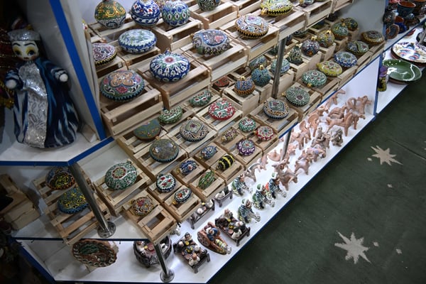 Usbekistan, Sarmakand, Ragistan (Sandplatz)