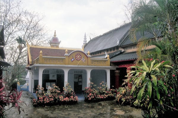 Laos, Luang Prabang, Tempel Wat Phra Bat Tai