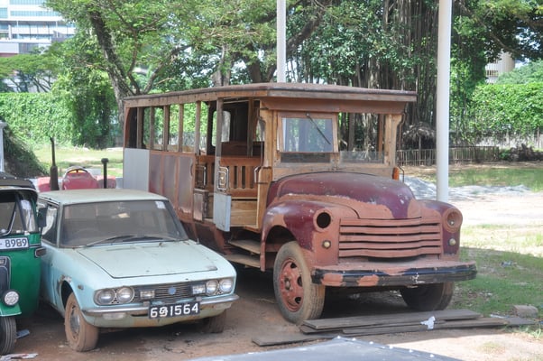 Sri Lanka, Colombo Stadtrundfahrt, Buddha Tempel, Halle der Unabhängigkeit