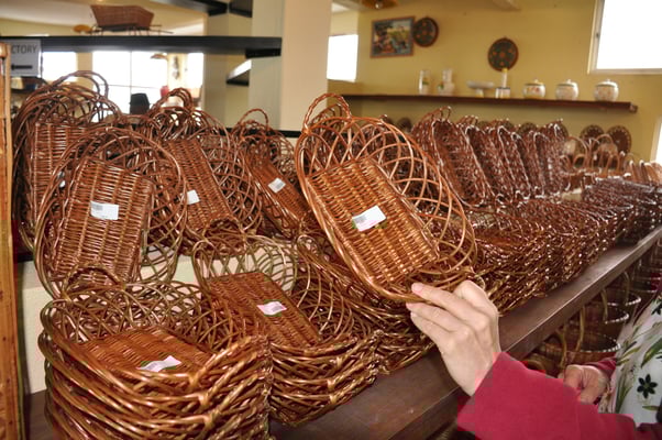 Madeira, Camacha, Korbflechterei