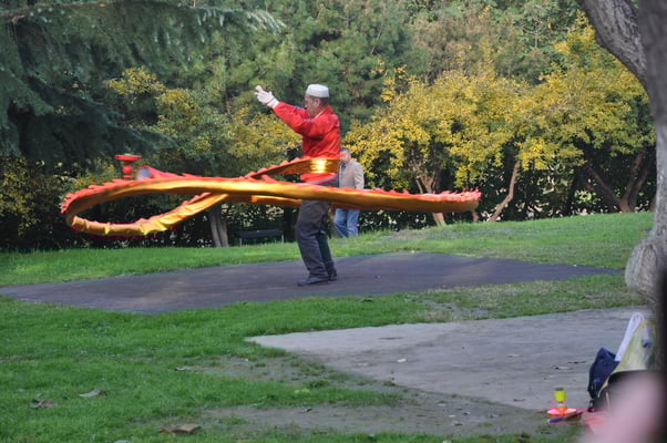 China, Xi'an, Stadtmauerpark