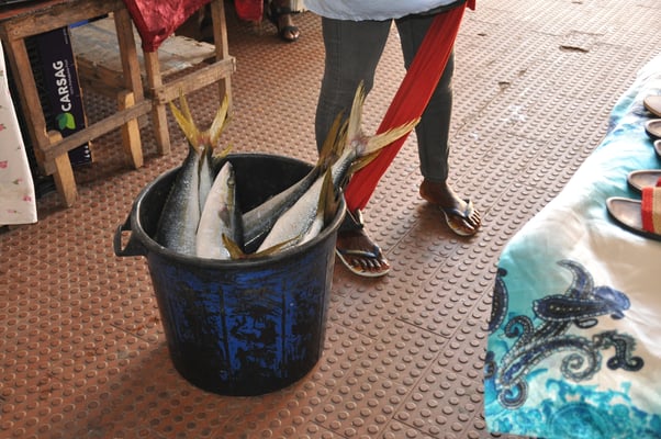 Kap Verden, Insel Santiago, Assomada, Markt