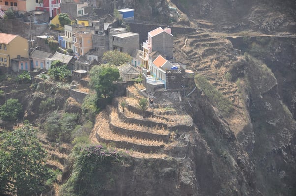 Kap Verden, Insel Santo Antao, Bergdorf Fontainhas