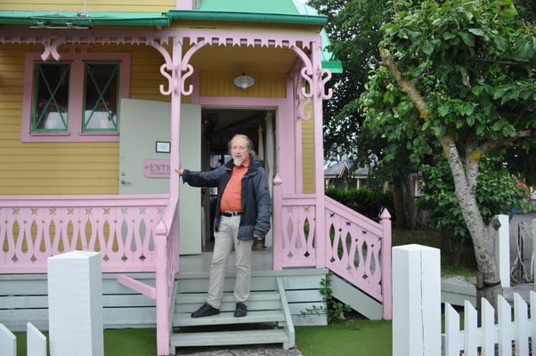 Schweden, Gotland, Villa Kunterbunt von Pipi Langstrumpf, Original aus der Filmen