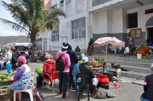 Kap Verden, Insel Santiago, Assomada, Markt
