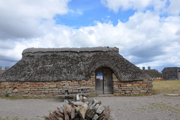 Schweden, Öland, Eketorps Borg, Wikinger Museum