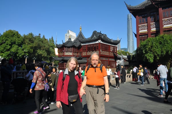 China, Shanghai, Altstadt aus der Ming Dynastie