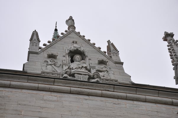 Schweden, Gotland, Visby mit Kathedrale und Stadtmauer