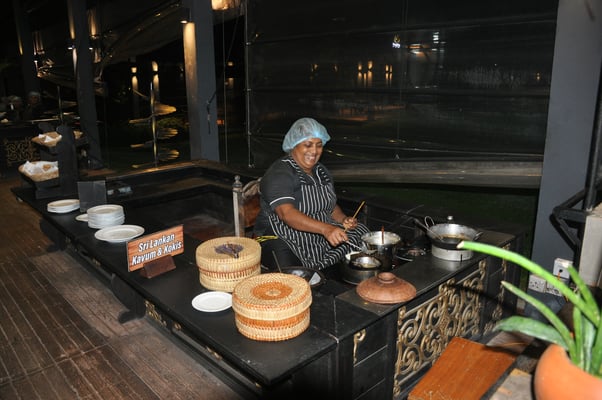 Sri Lanka: Colombo, Abendessen in Colombo