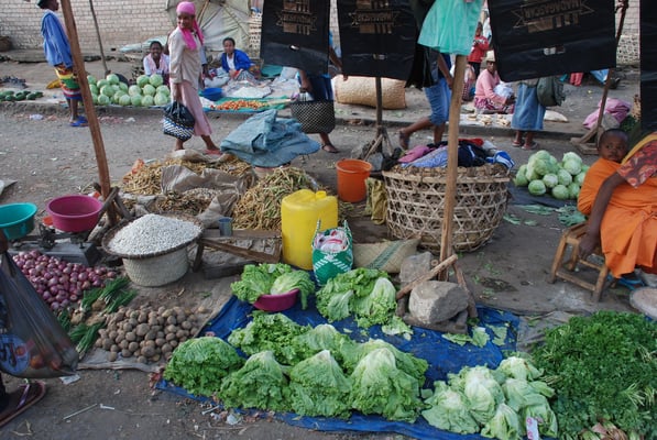 Madagaskar, Fianarantsoa (Fianar), Hauptstadt der Betseleo Kultur