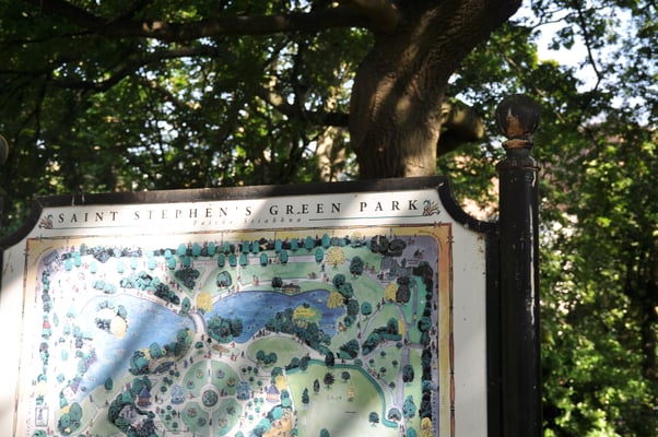 Irland, Dublin, Saint Stephens Green Park