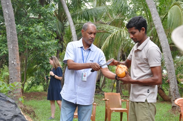 Sri Lanka, Dorf in der Nähe von Trincomalee