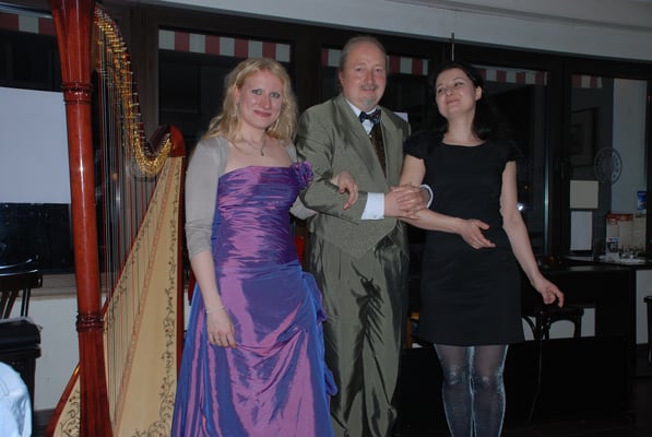 KuBe Konzert Engelsmelodien, Victoria Kunze, Michael Britz und Natalia Malkova​. Cafe de Paris, 10. Mai 2014