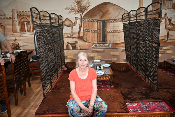 Turkmenistan, Ashgabad, Restaurantbesuch