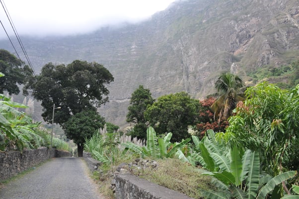 Kap Verden, Insel Santo Antao, Bergdorf Fontainhas