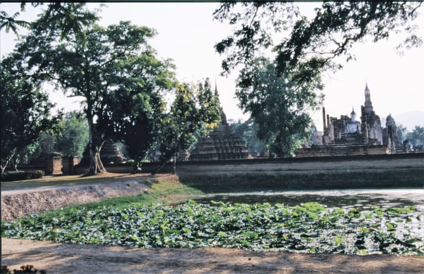Thailand, Sukuthai, Wat Maha Dat