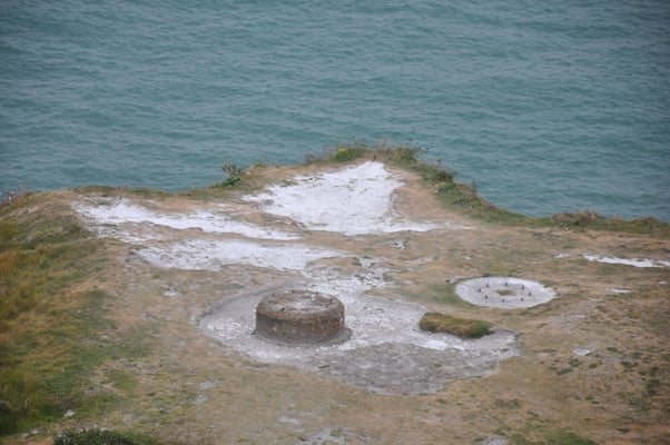 England, Auf dem Weg nach Irland: Station am Kreide Felsen von Dover