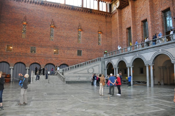 Schweden, Stockholm, Rathaus, (Verleihungsort der Nobelpreise)