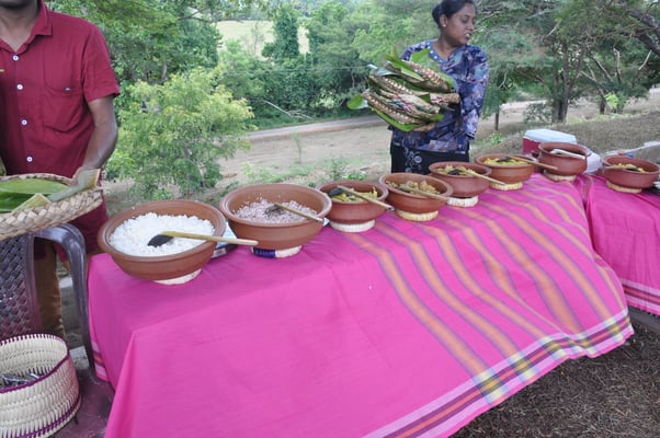 Sri Lanka: Am Kala Weva Stausee gab es Picknick